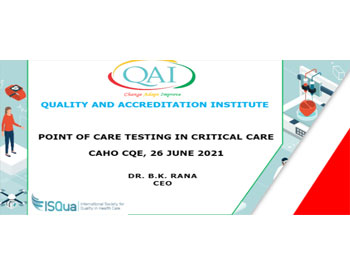 CQE 5 : Point Of Care Testing In Critical Care