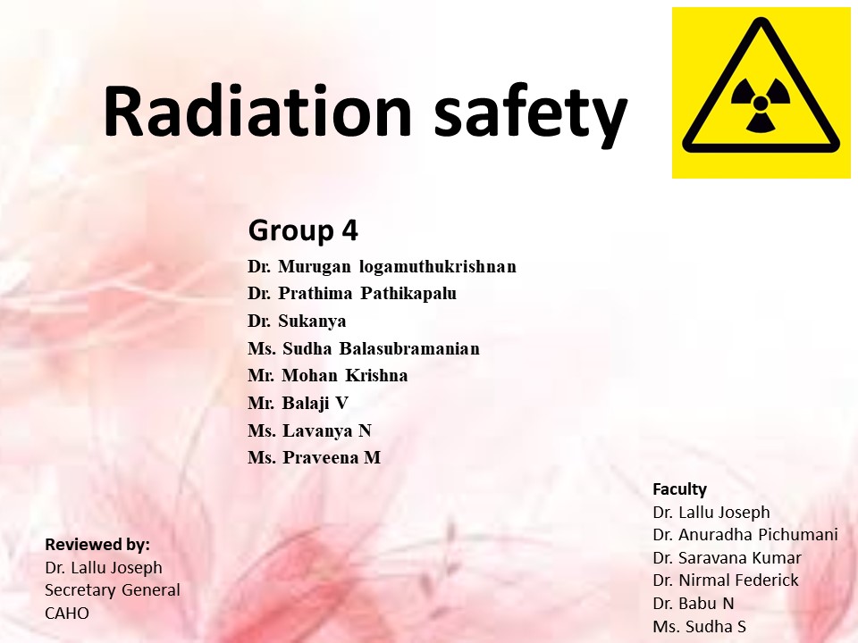 Radiation Safety