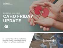 Caho Friday Update
