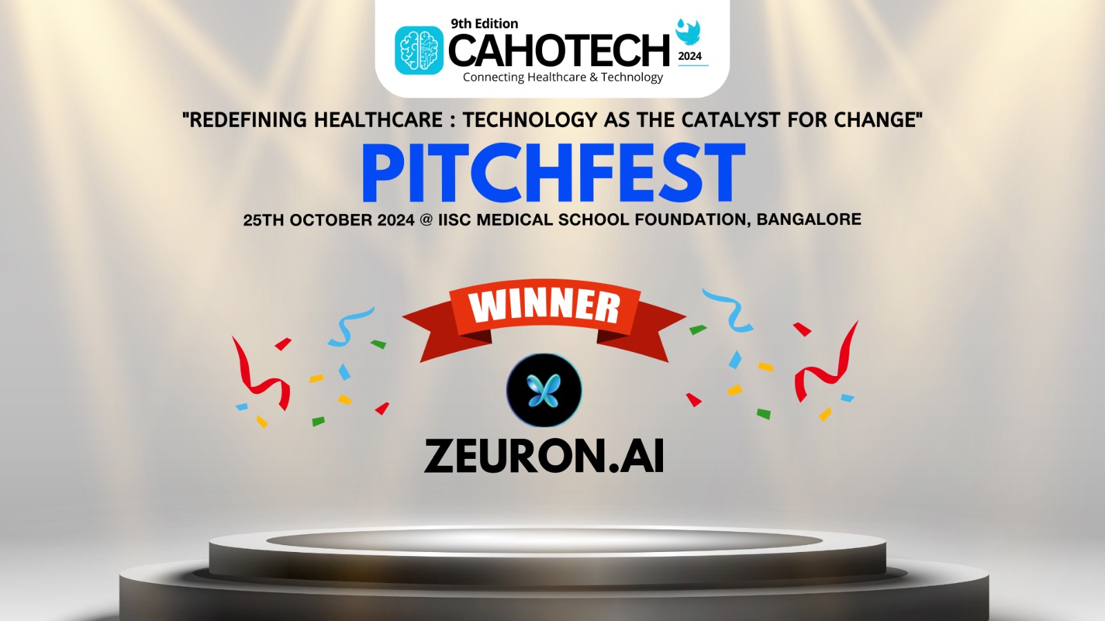 CAHOTECH 2024:  Pitchfest - Mind-Motion: A Neuro-Computer Health Console - Mr Siddhartha Nair