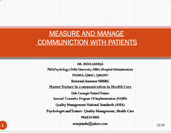 Measure & Manage Communication With Patients