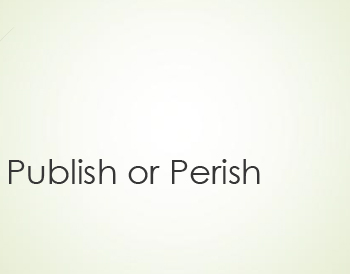 Publish Or Perish