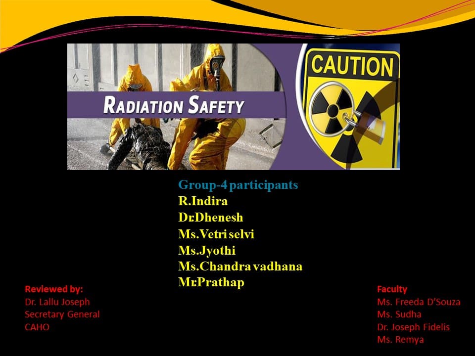 Radiation Safety