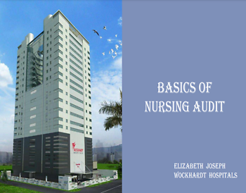 CQE 7: Basics Of Nursing Audit