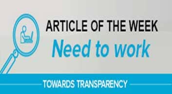 Need To Work Towards Transparency